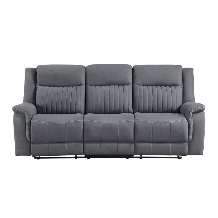 Double Manual Reclining Sofa