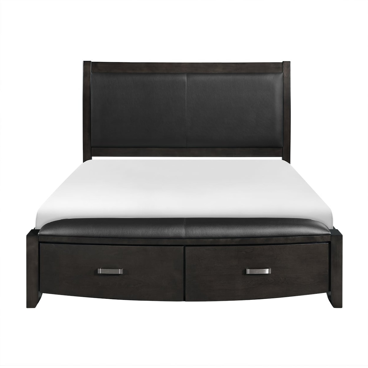 Homelegance Lyric Queen Sleigh  Bed with FB Storage