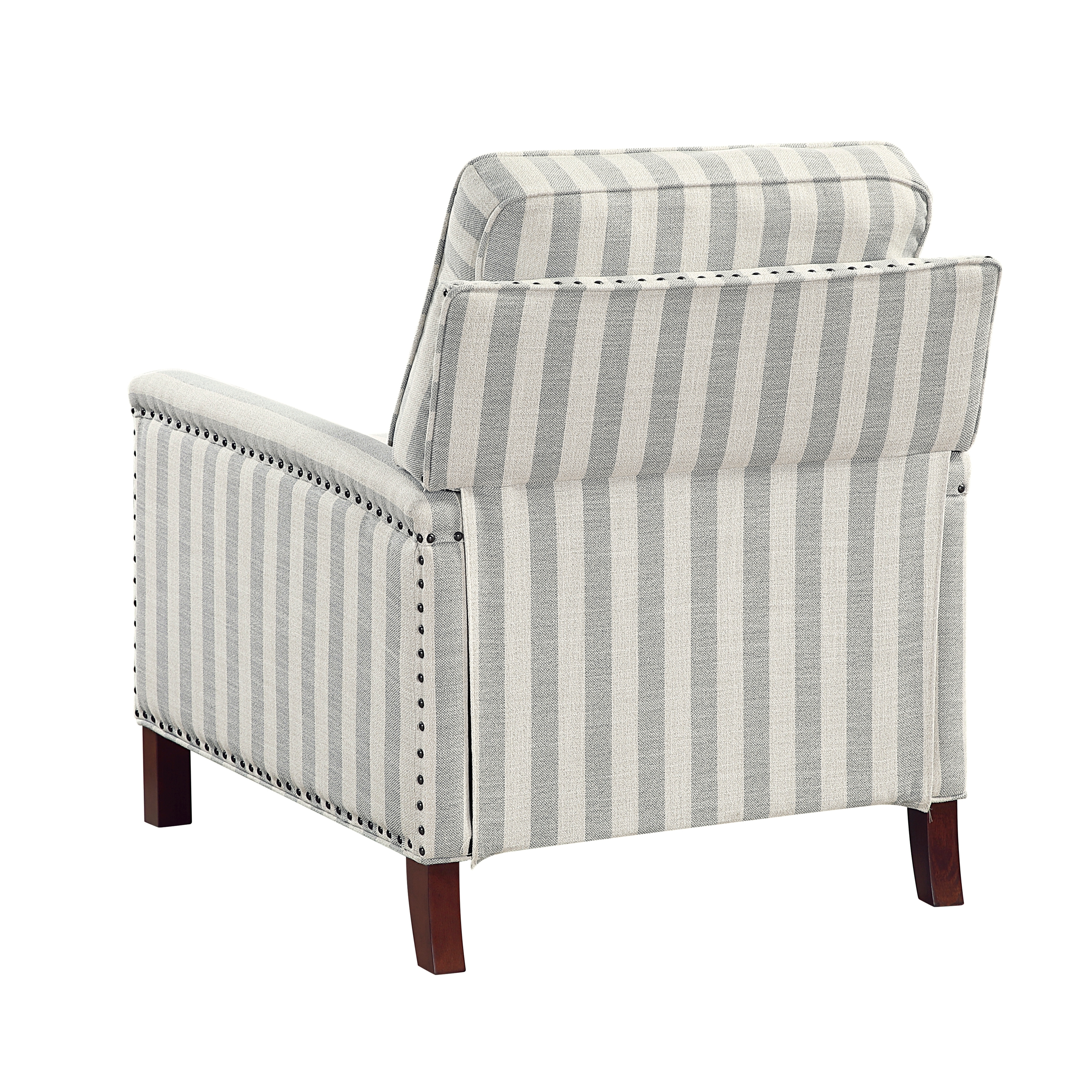 Homelegance Landrum Striped Push-Back Reclining Chair