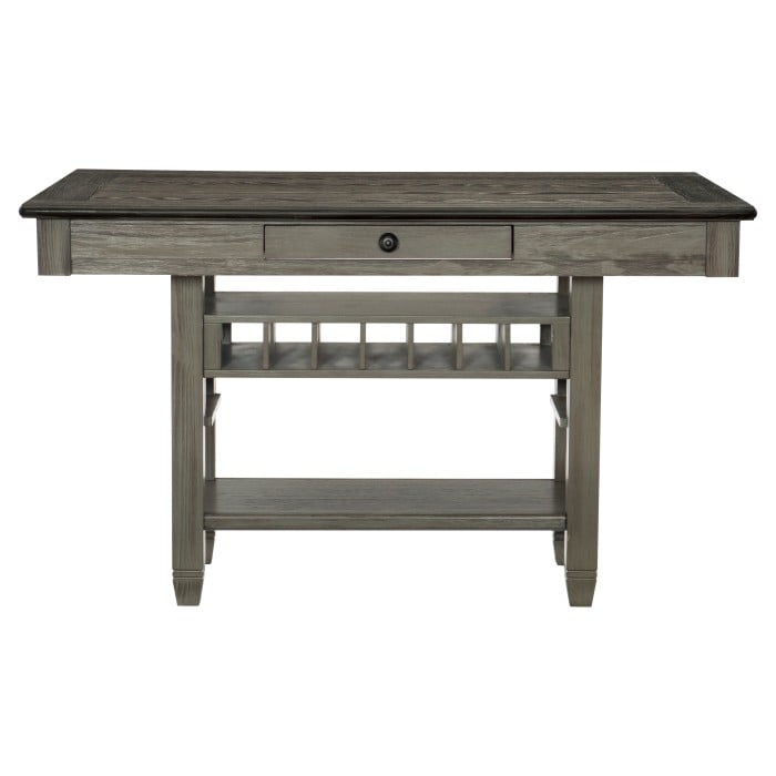 4-Drawer Counter-Height Dining Table