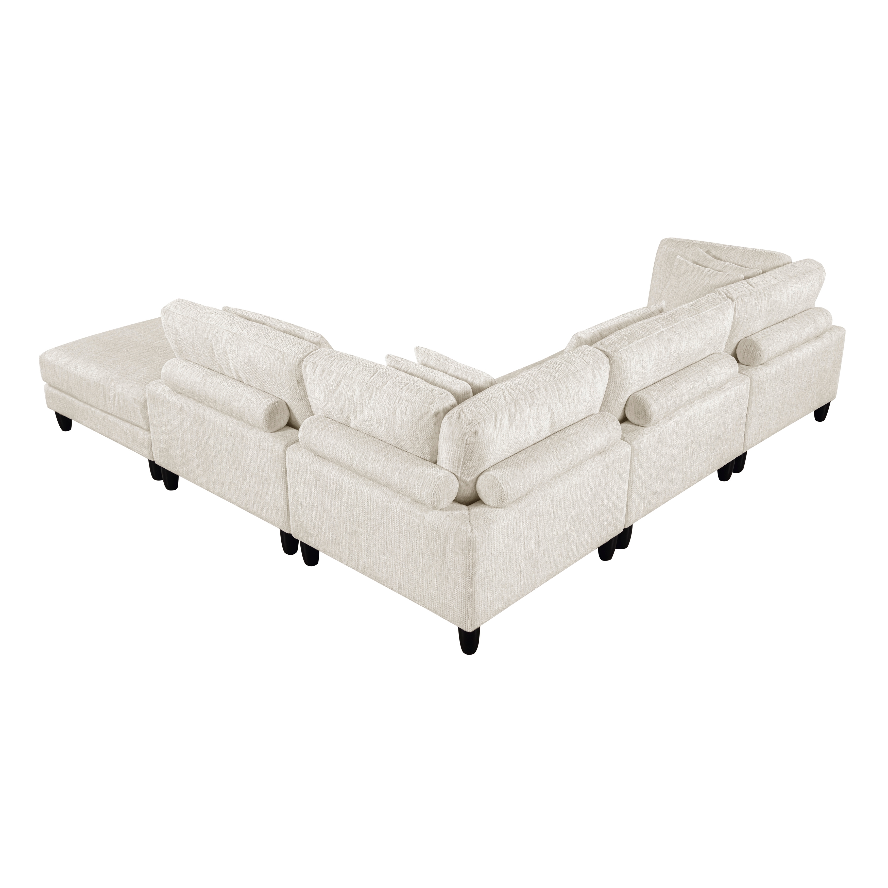 Homelegance Robstown 5-pc. Modular Sectional Sofa w/Ottoman