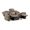 Homelegance Centeroak Double Reclining Sofa