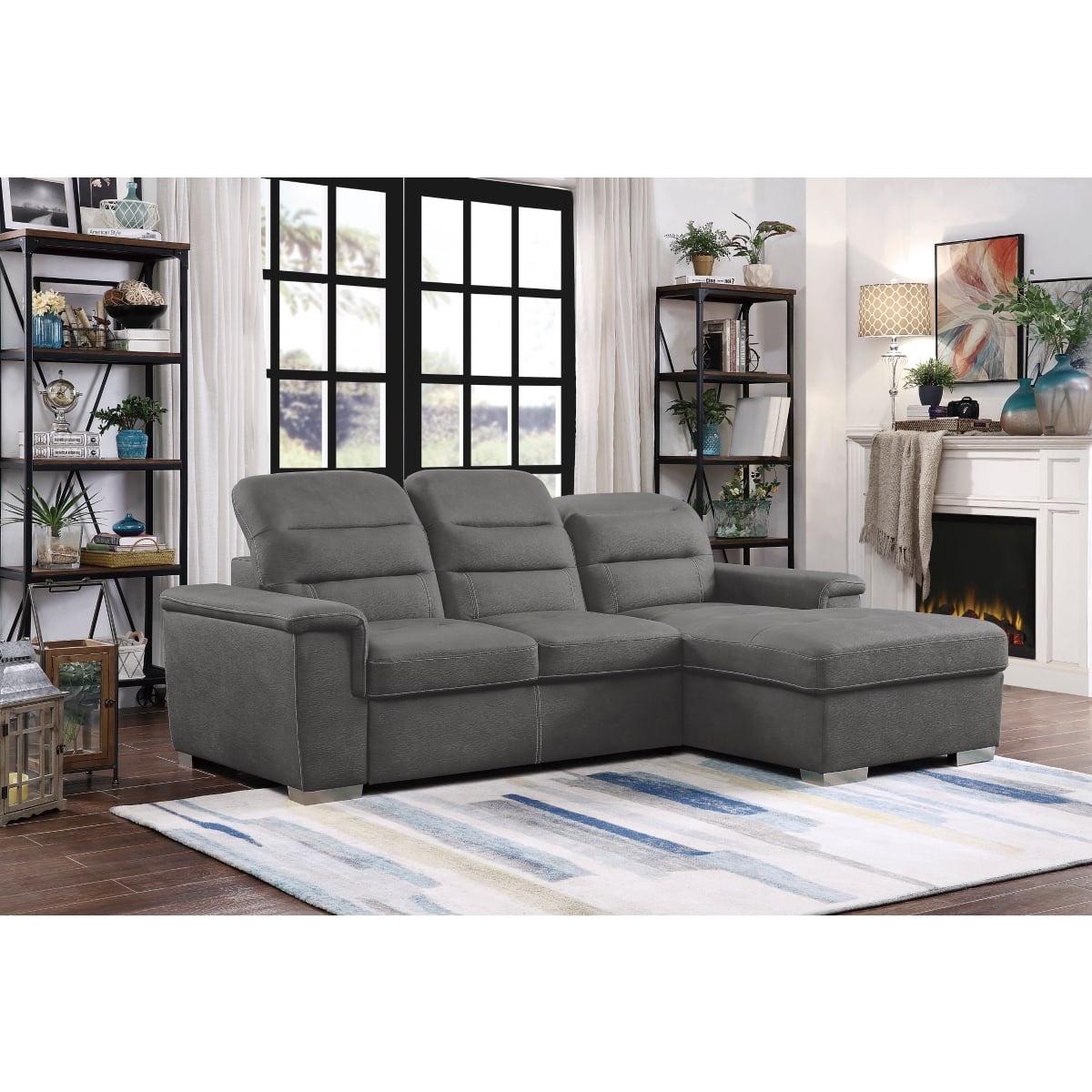 Homelegance Alfio 2-Piece Sectional