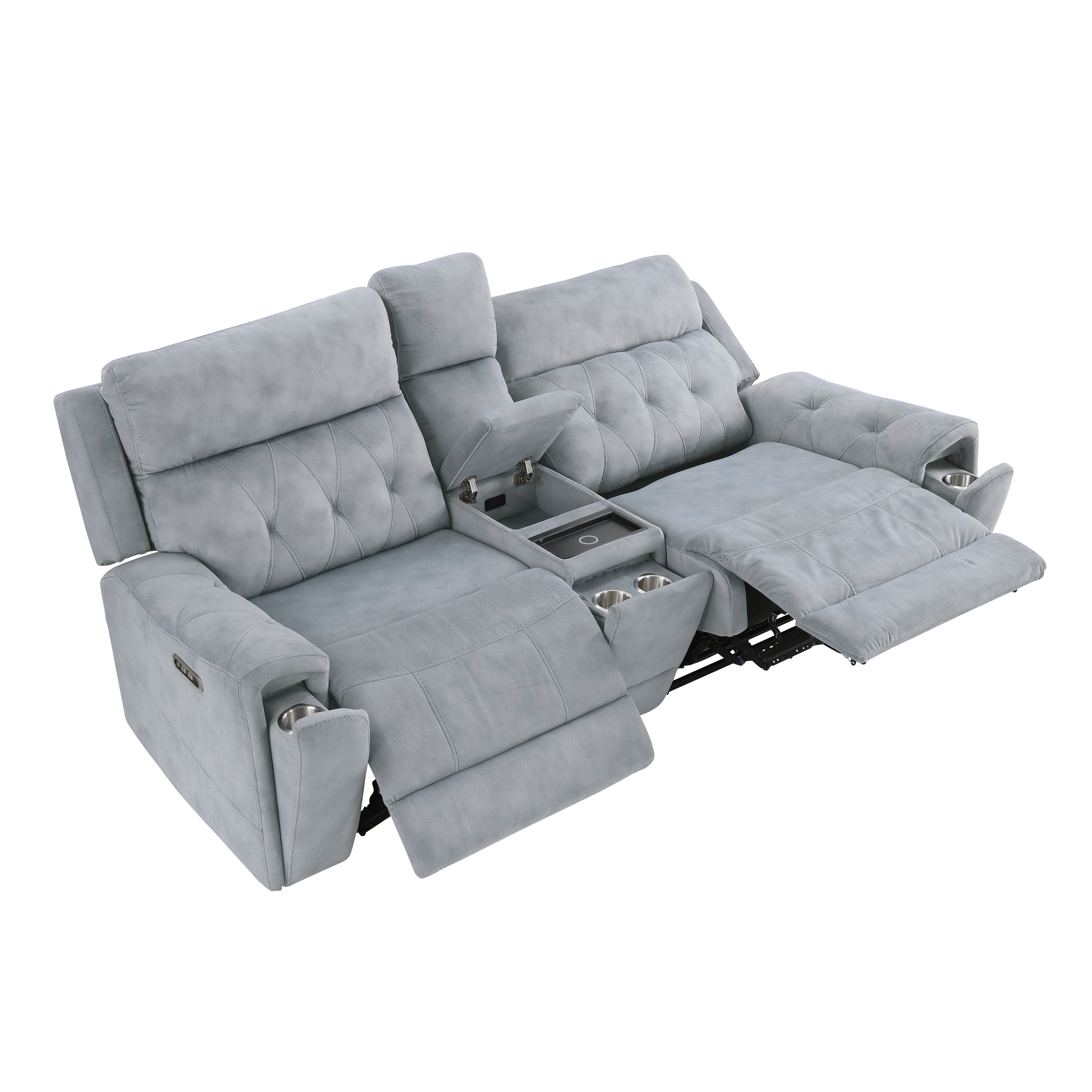 Homelegance Celeste Dual Power Reclining Loveseat