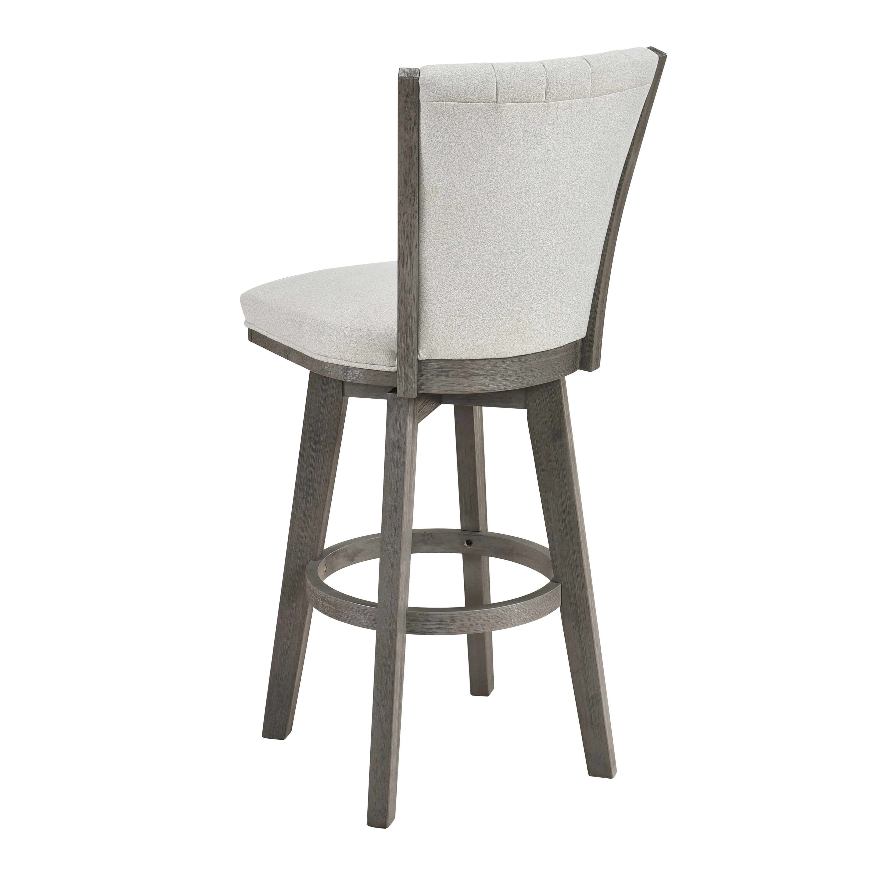 Upholstered Pub Height Swivel Chair