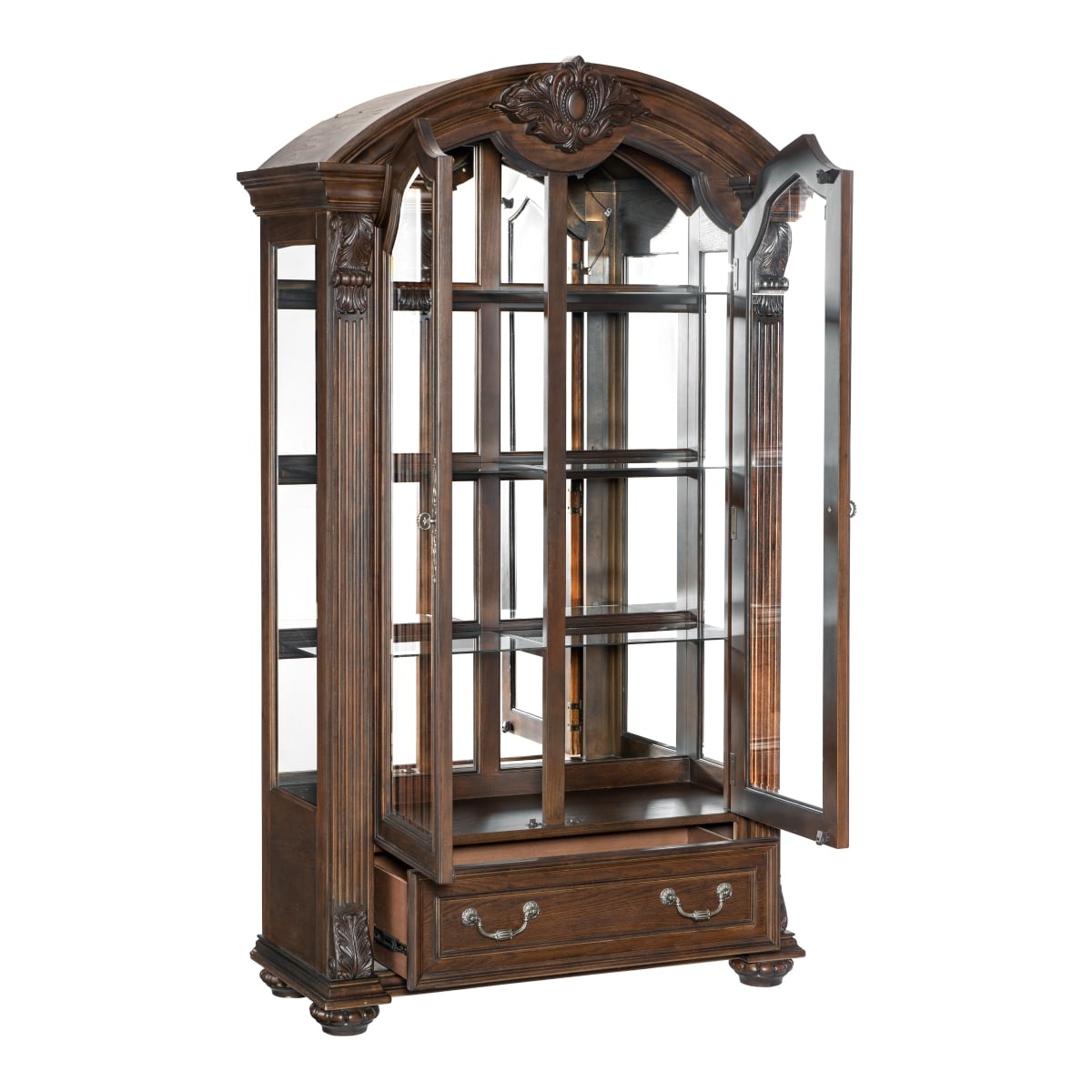 Homelegance Bergen 2-Door Dining Curio
