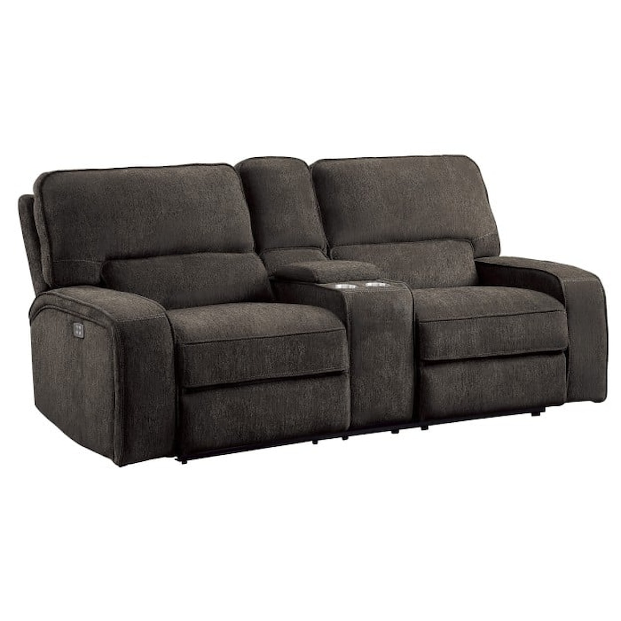 Homelegance Furniture Borneo Reclining Loveseat