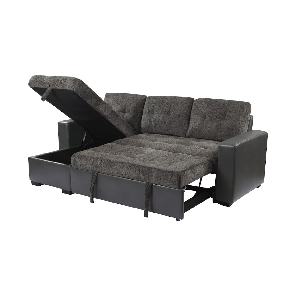 Homelegance Furniture Swallowtail 2-Piece Reversible Sectional Sofa