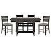 Homelegance Furniture Baresford 5-Piece Counter Dining Set