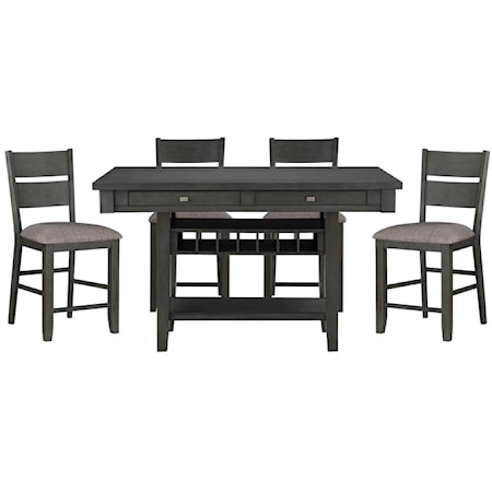 5-Piece Counter Dining Set