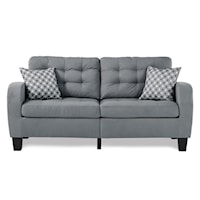 Contemporary Sofa with Track Arms