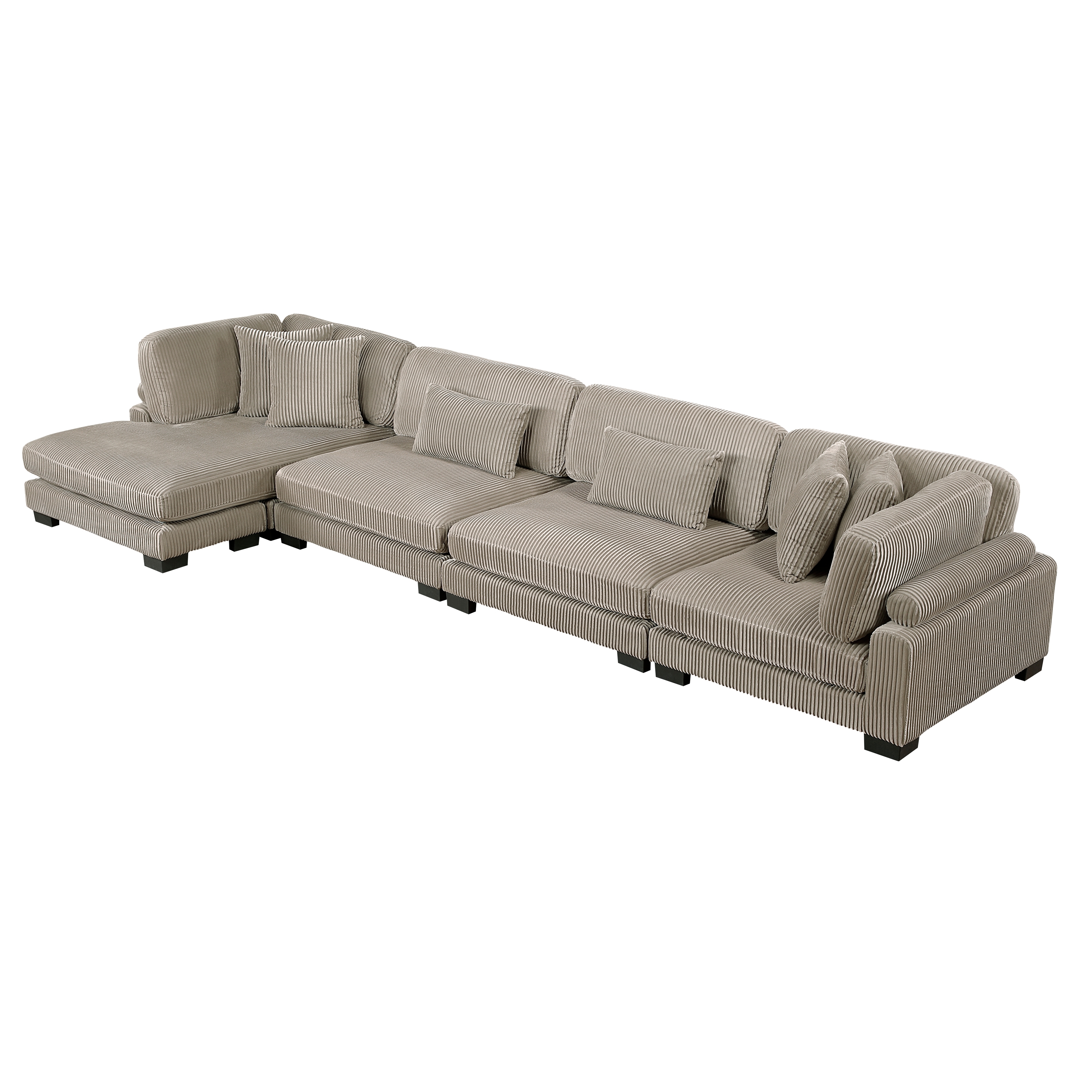 Homelegance Traverse 4-Piece Sectional Sofa