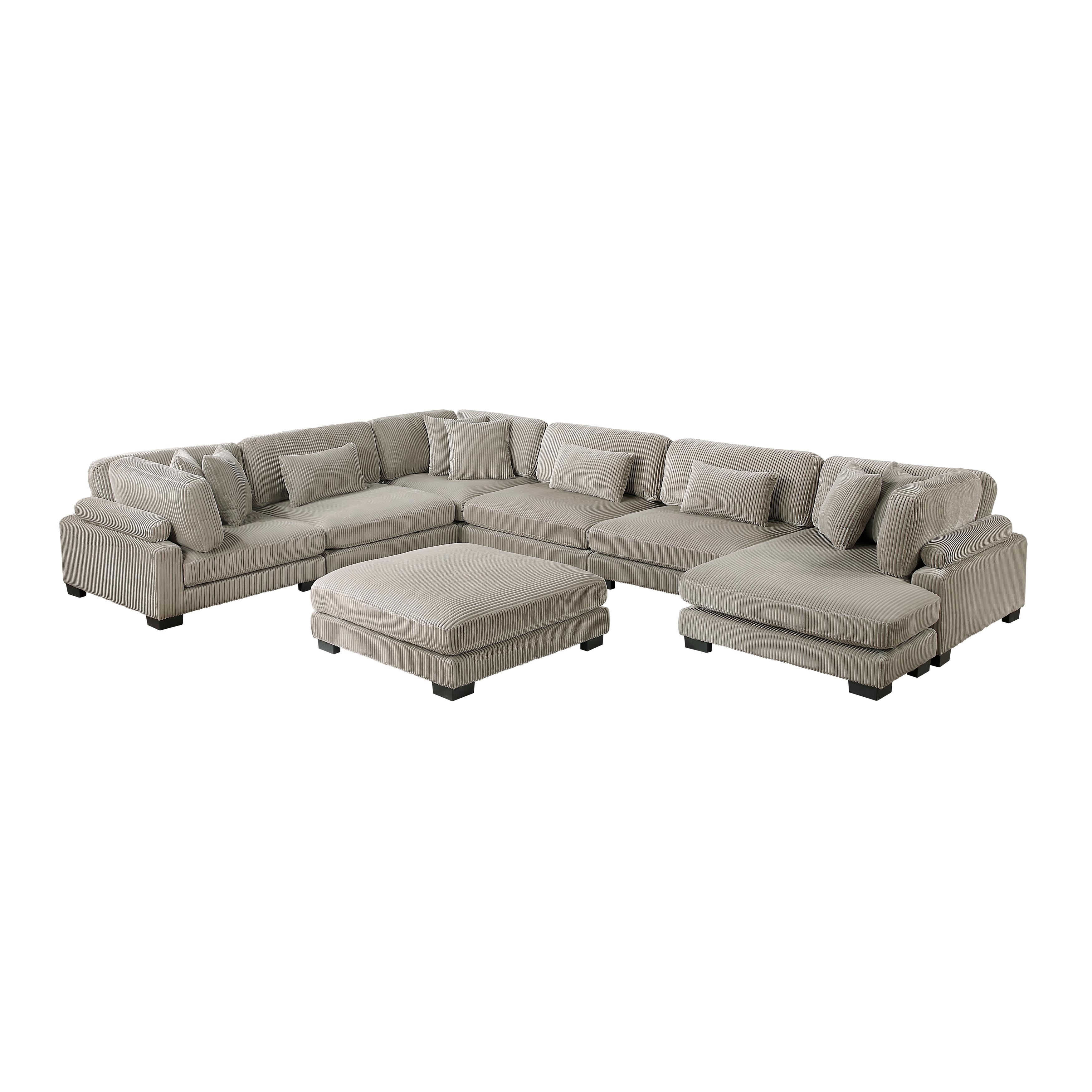Homelegance Traverse 7-Piece Sectional Sofa
