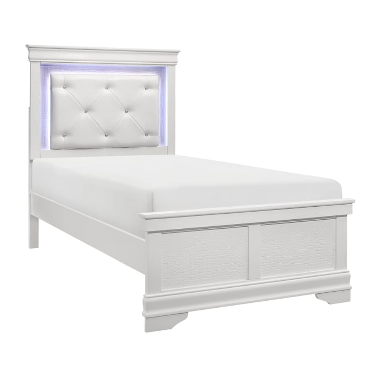 Homelegance Furniture Lana 4-Piece Twin Bedroom Set