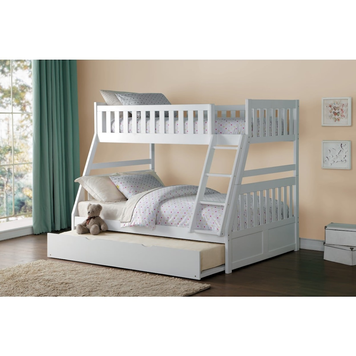 Homelegance Galen Twin over Full Bunk Bed