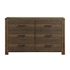 Homelegance Conway 6-Drawer Dresser