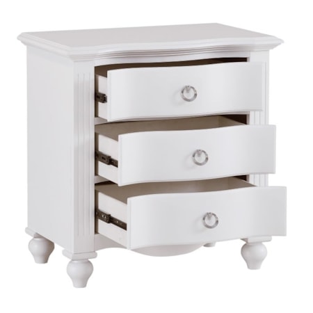 3-Drawer Nightstand