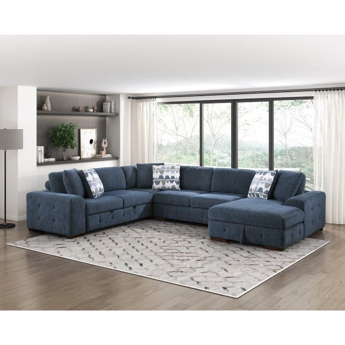 Homelegance Raife 4-Piece Sectional Sofa