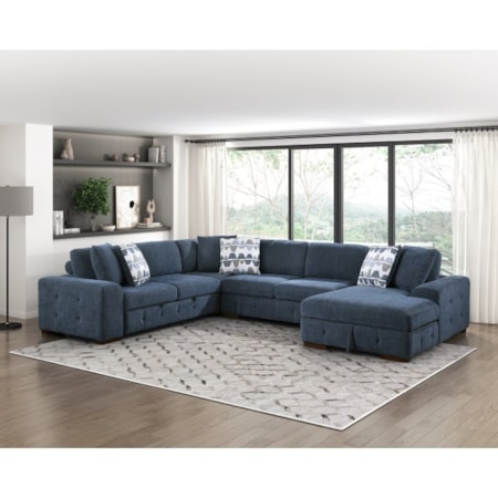 4-Piece Sectional Sofa