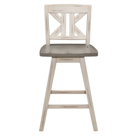 Bar Height Swivel Dining Chair