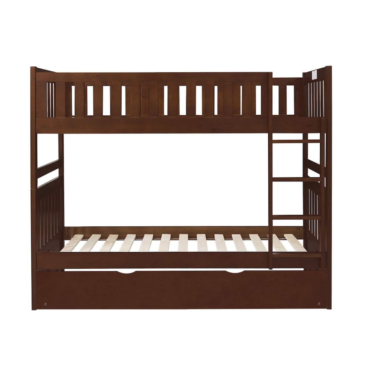 Homelegance Rowe Twin/Twin Bunk Bed with Twin Trundle