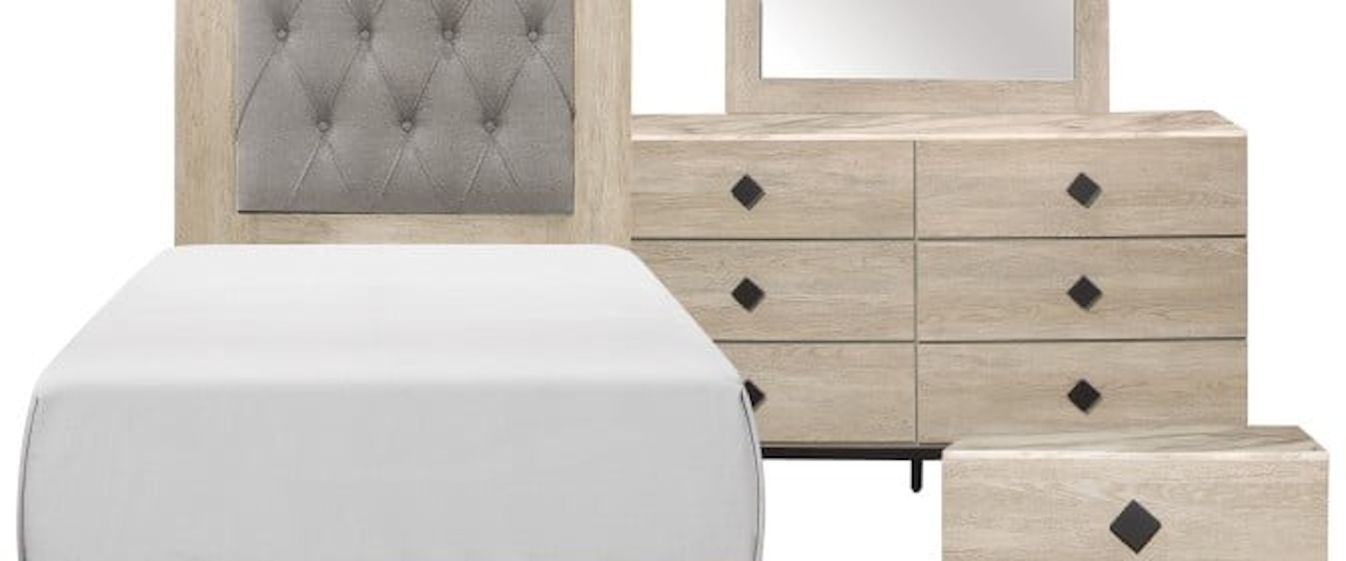Contemporary Twin Bedroom Group
