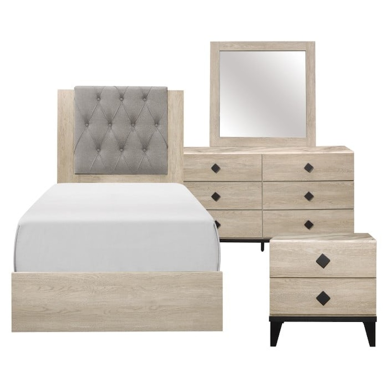 Homelegance Whiting Twin Bedroom Set