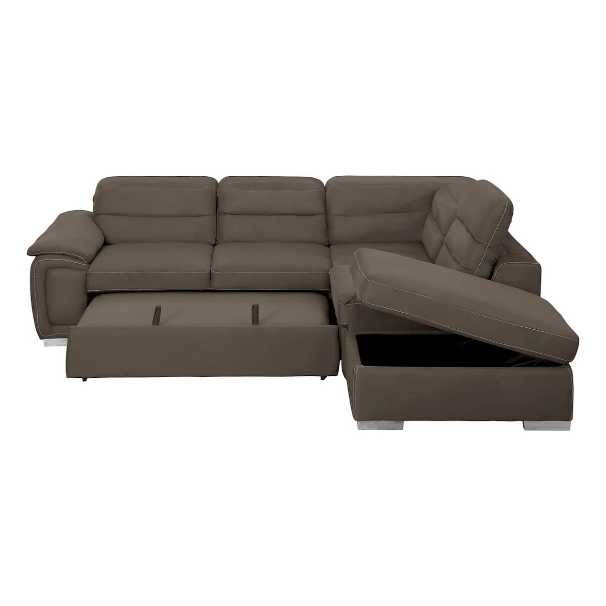 Homelegance Furniture Platina 3-Piece Sectional Sofa