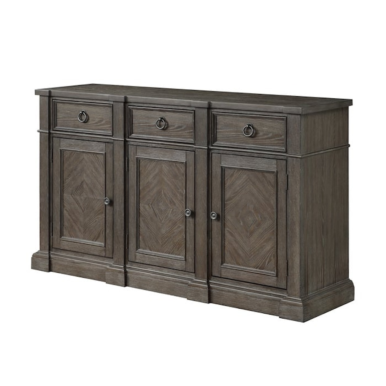 Homelegance Furniture Sarasota Server with 3 Drawers and 3 Doors