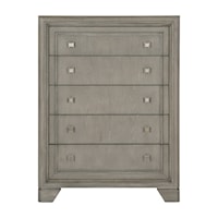 Transitional 5-Drawer Chest