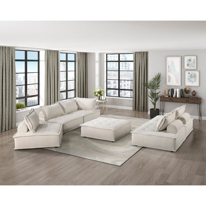 Homelegance Inman 7-Piece Modular Sectional Sofa