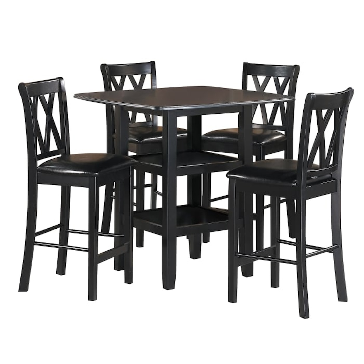 Homelegance Furniture Norman Counter Height Dining Set