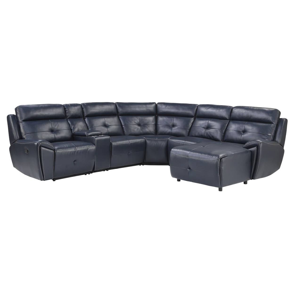 Homelegance Furniture Avenue 6-Piece Reclining Sectional