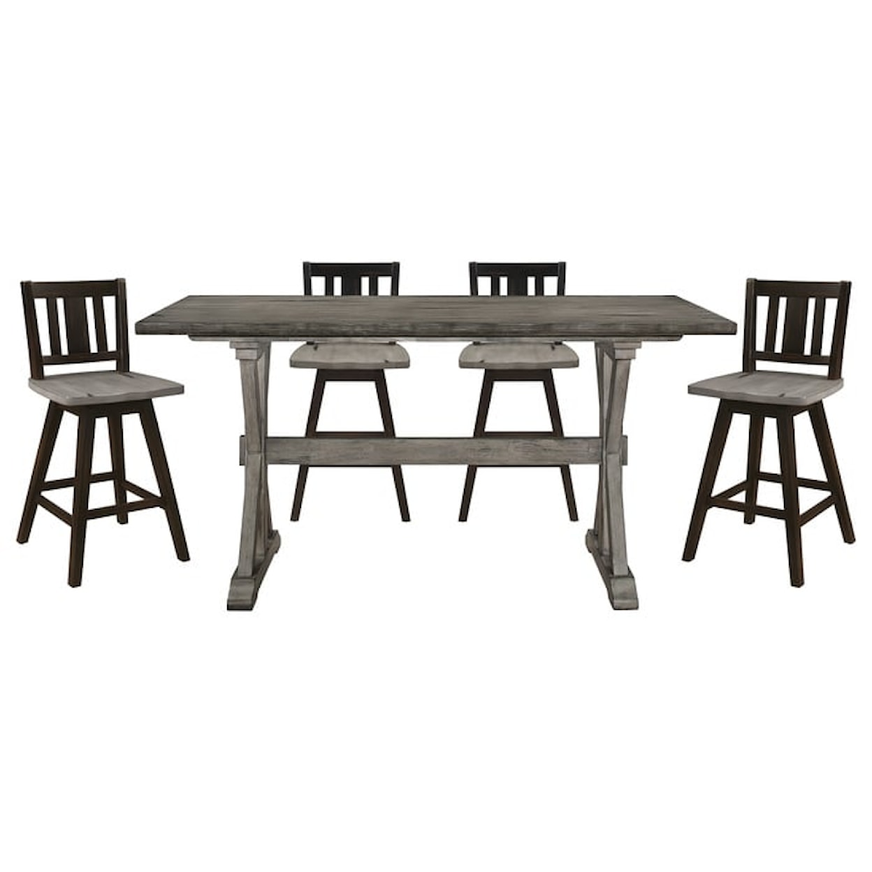 Homelegance Furniture Amsonia 5-Piece Counter Height Dining Set