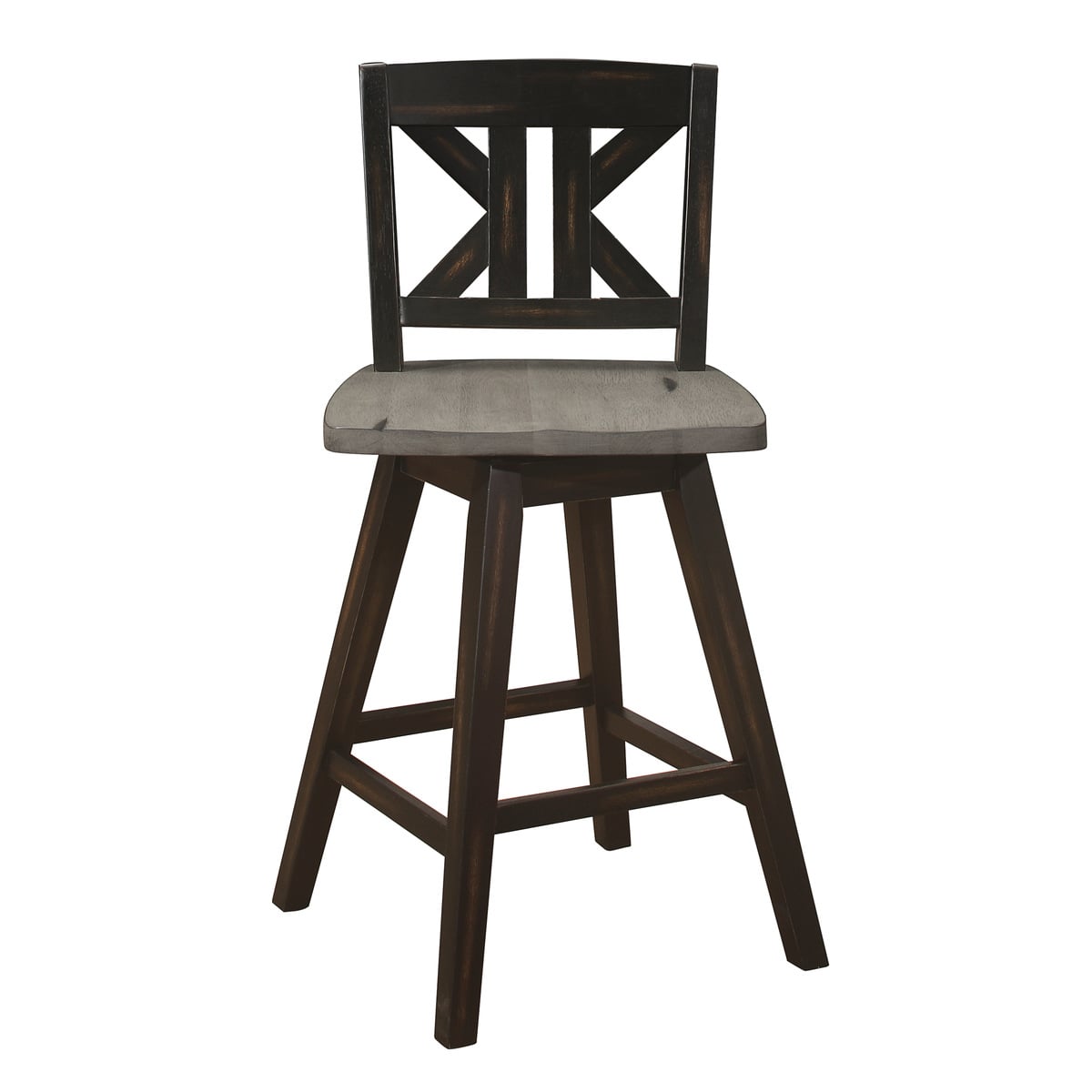 Homelegance Amsonia Counter Height Swivel Dining Chair