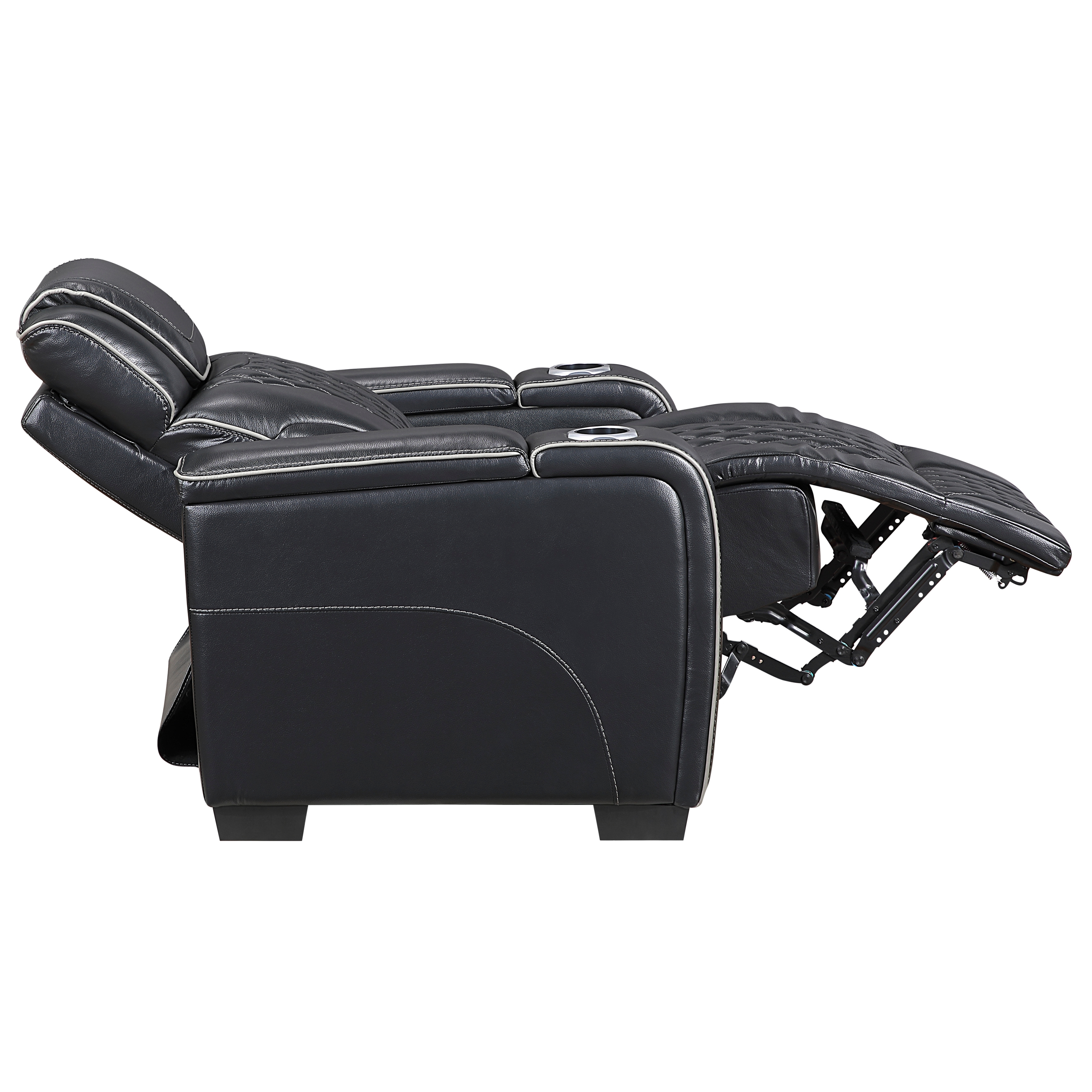 Homelegance 8449 Power Recliner with Massage and Heat