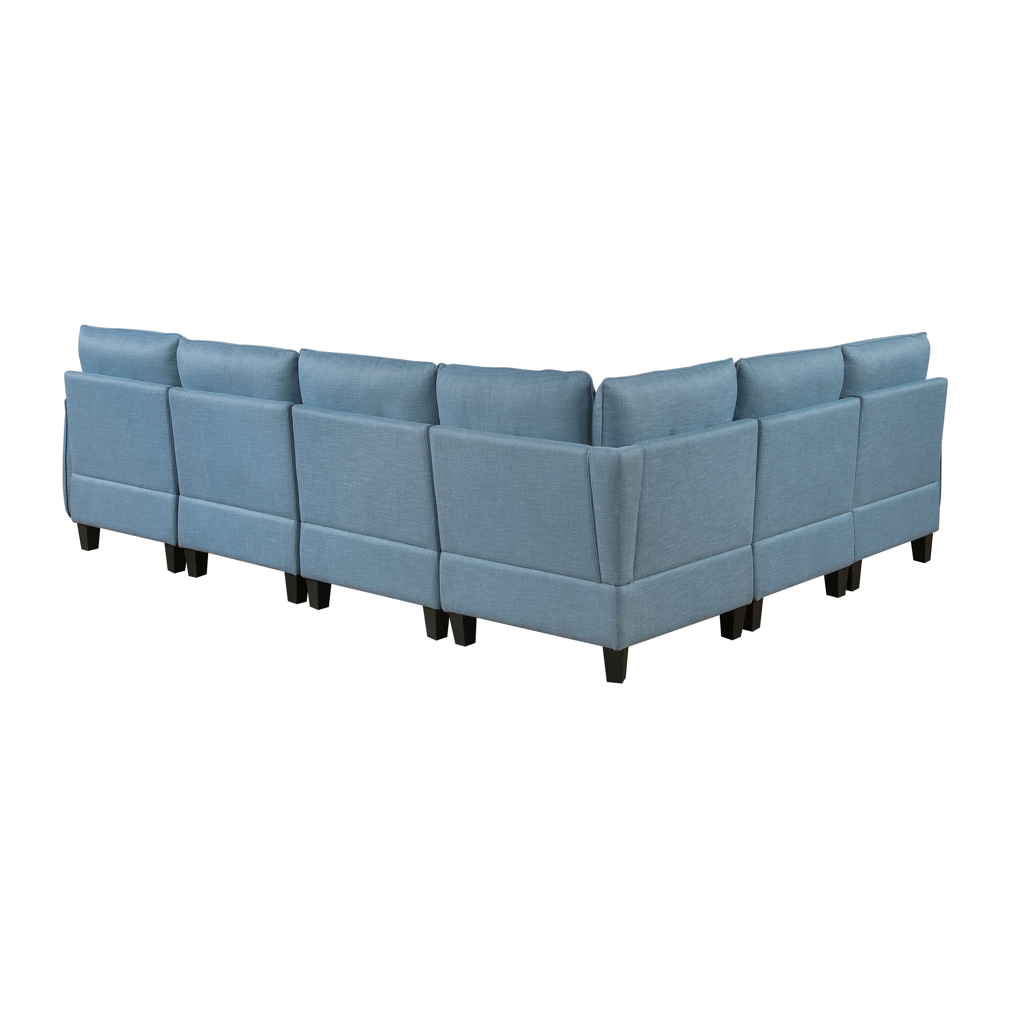 6-Piece Sectional Sofa with Storage