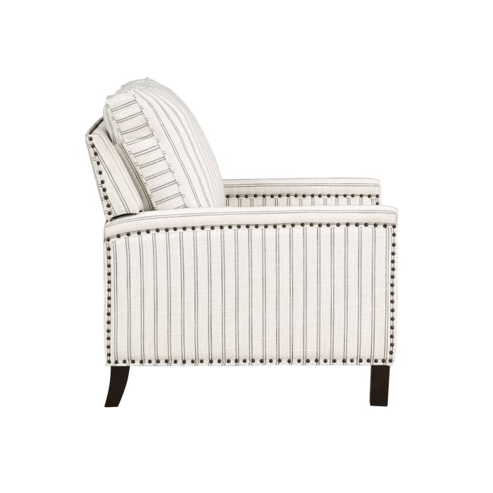 Striped Push Back Reclining Chair