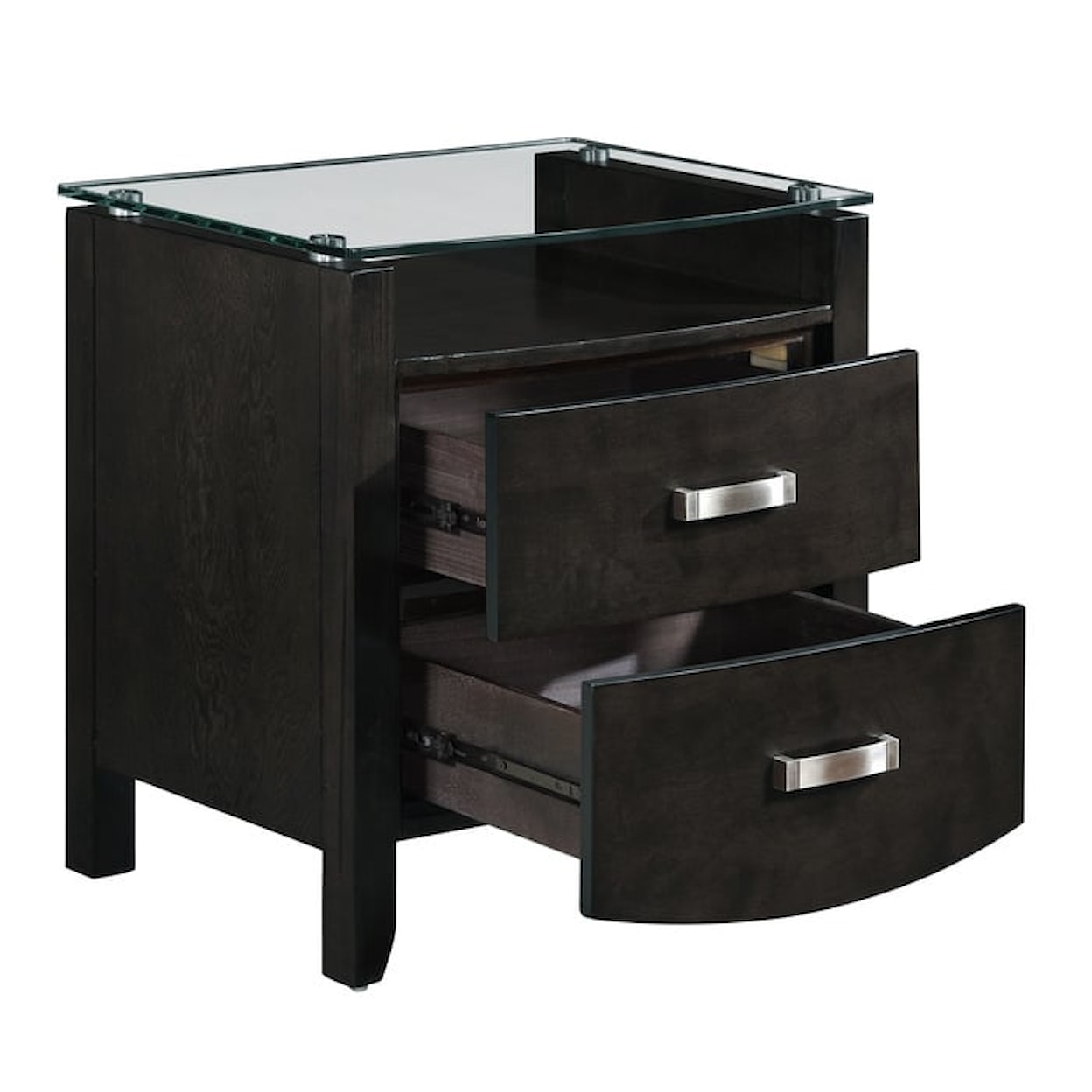 Homelegance Lyric 2-Drawer Nightstand