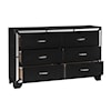 Homelegance Furniture Aveline 6 Drawer Dresser