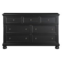 Transitional Dresser with 7-Drawers