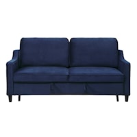 Contemporary Convertible Sofa with Pull Out Bed