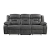 Homelegance Furniture Madrona Hill Double Reclining Sofa