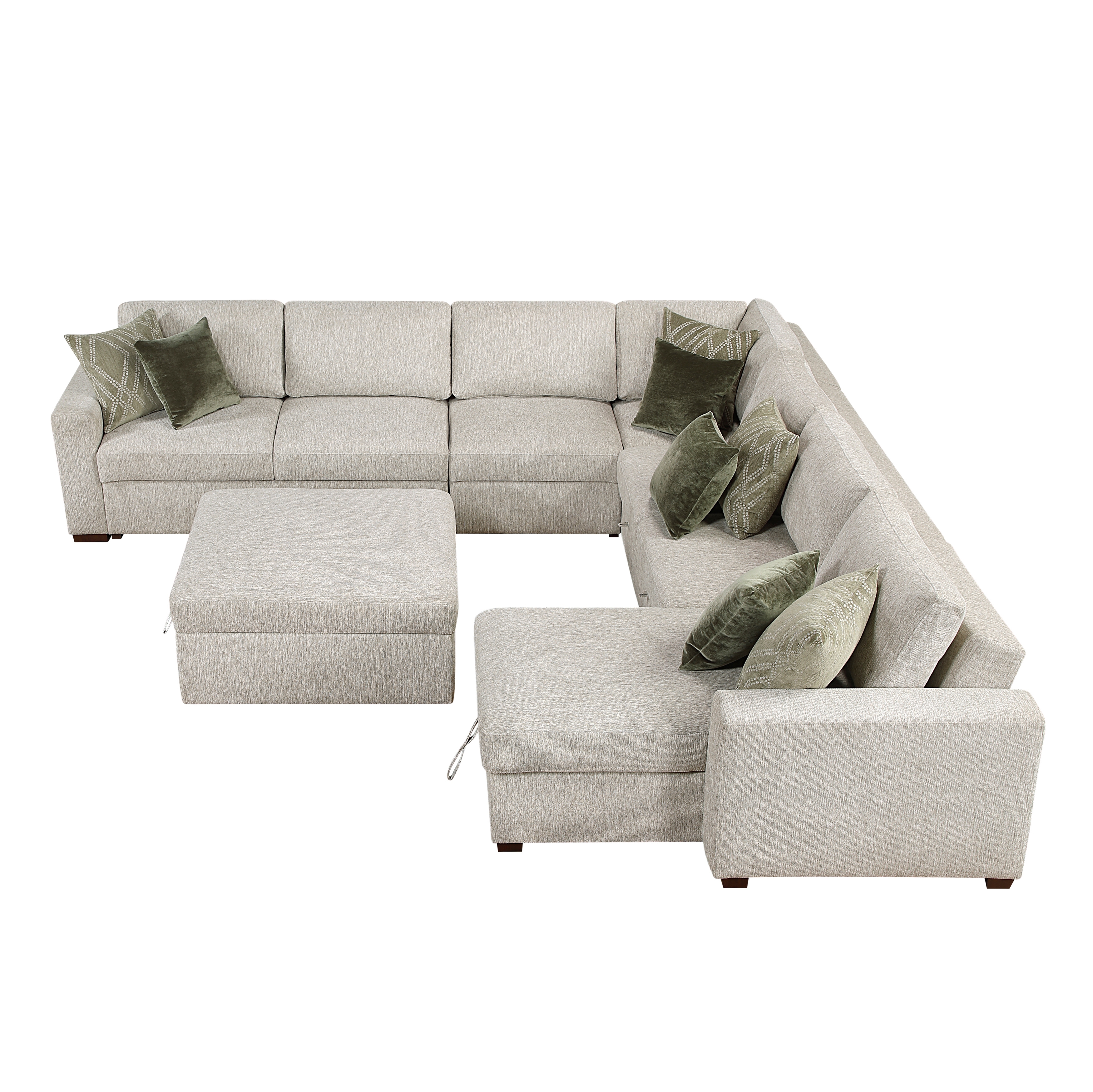 6-Piece Sectional Sofa