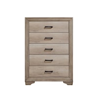 Transitional 5-Drawer Chest