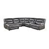 Homelegance Furniture Dyersburg 6-Piece Power Reclining Sectional Sofa