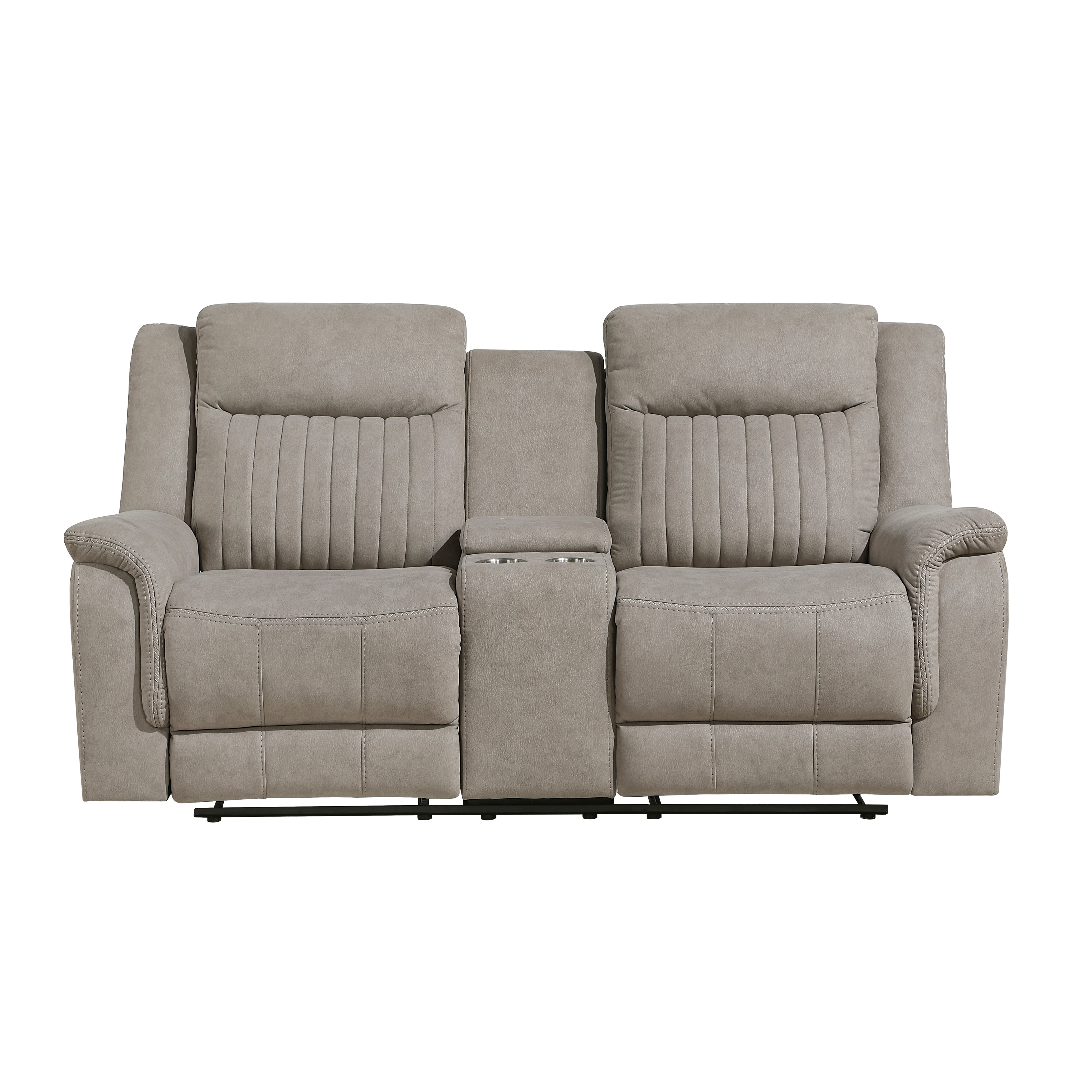 Double Manual Reclining Loveseat