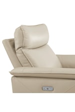 Homelegance Maroni Transitional Power Recliner with Power Headrest and USB Ports