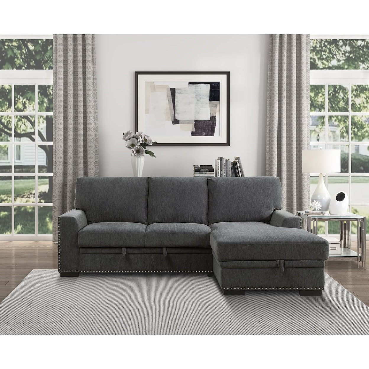 Homelegance Furniture Morelia 2-Piece Sectional Sofa