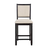 Transitional Upholstered Counter Height Chair